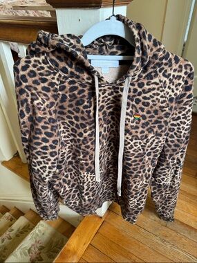 Spiritual Gangster Leopard Print Hoodie